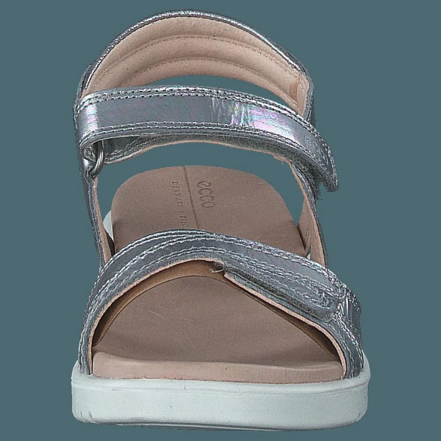ECCO Flora Silver Iridescent Grå Discount