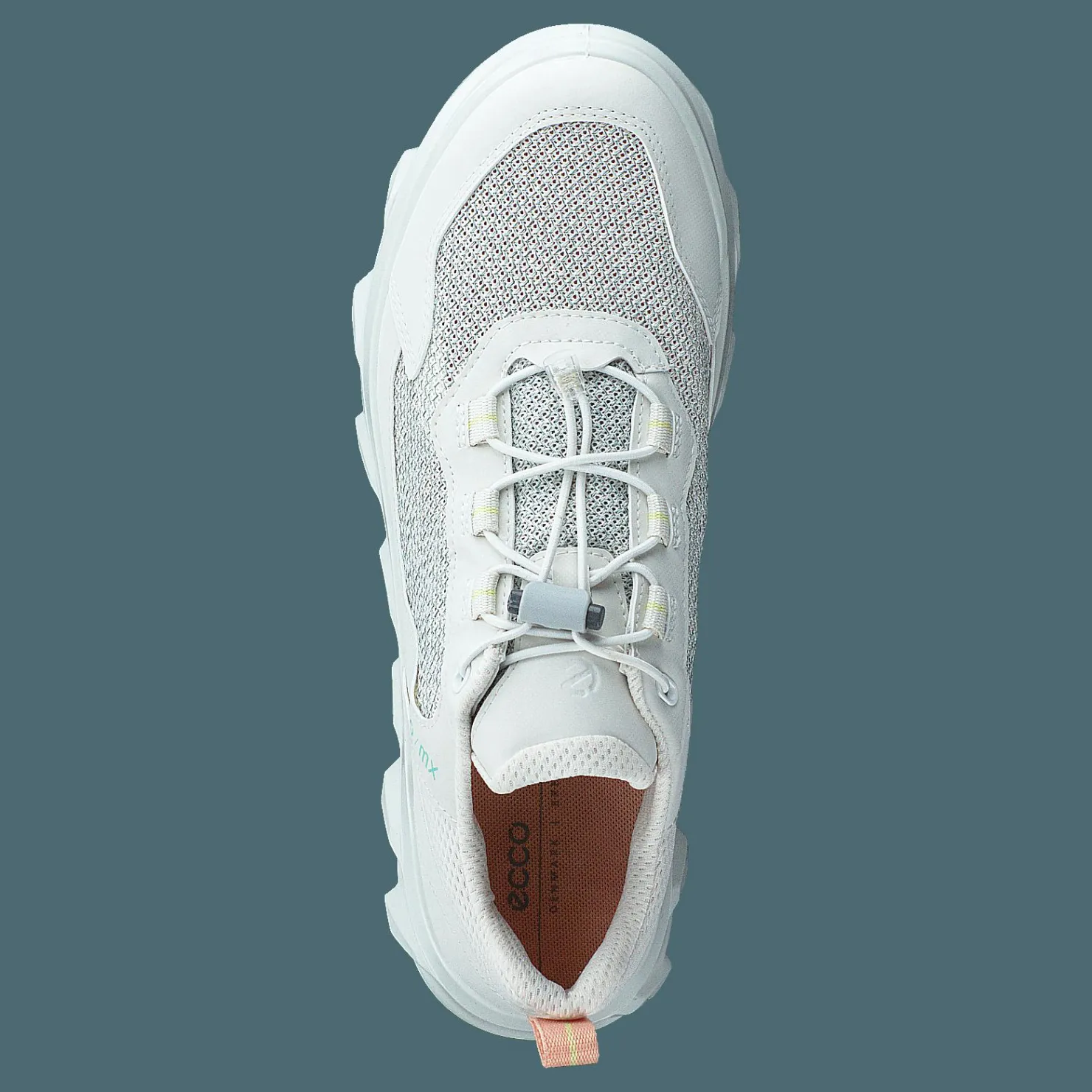 ECCO Mx W White/white/concrete Vit Clearance
