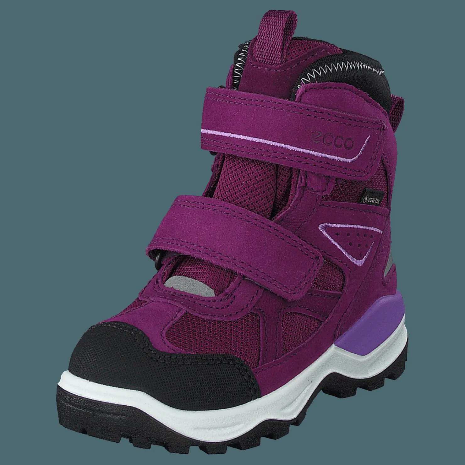 ECCO Snow Mountain Black/dark Purple/dark Purple Lila Best