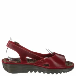 Fly London Edon034 Bridle Red Brun och Röd Clearance