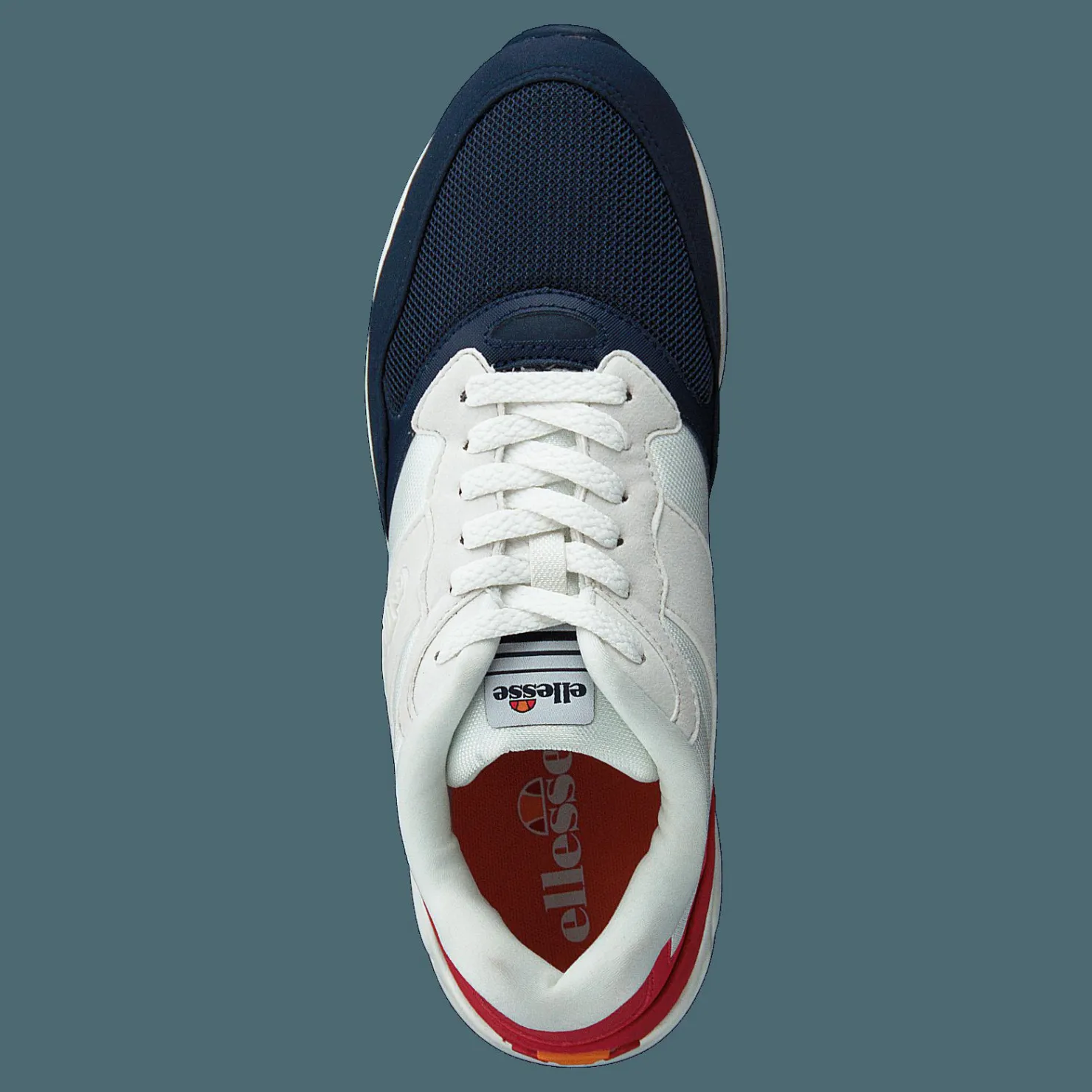 Ellesse El Nyc84 Sued Am Wht/dk Blu/red Blå