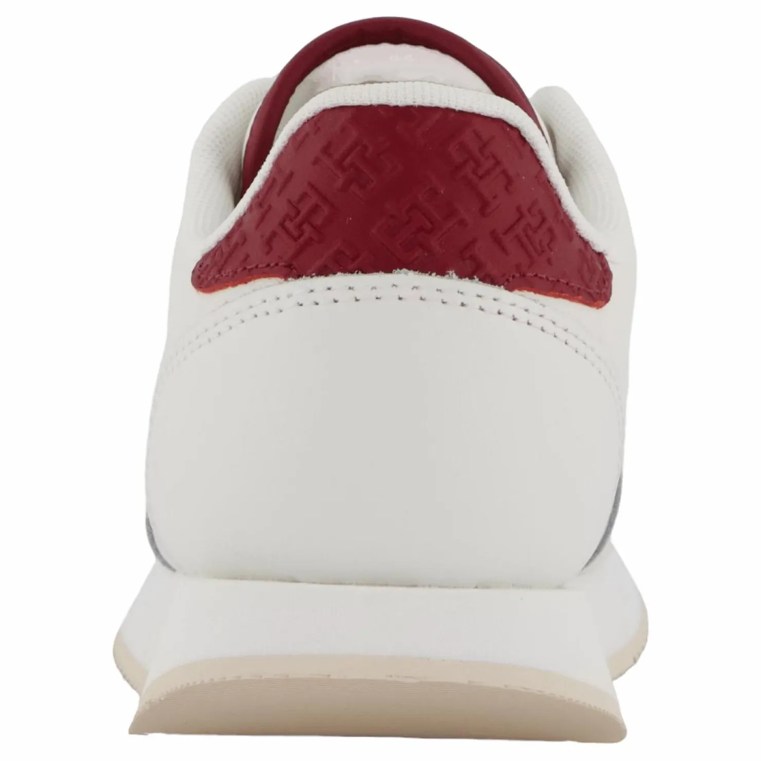 Tommy Hilfiger Elevated Essent Runner Monogra Ancient White Vit Outlet