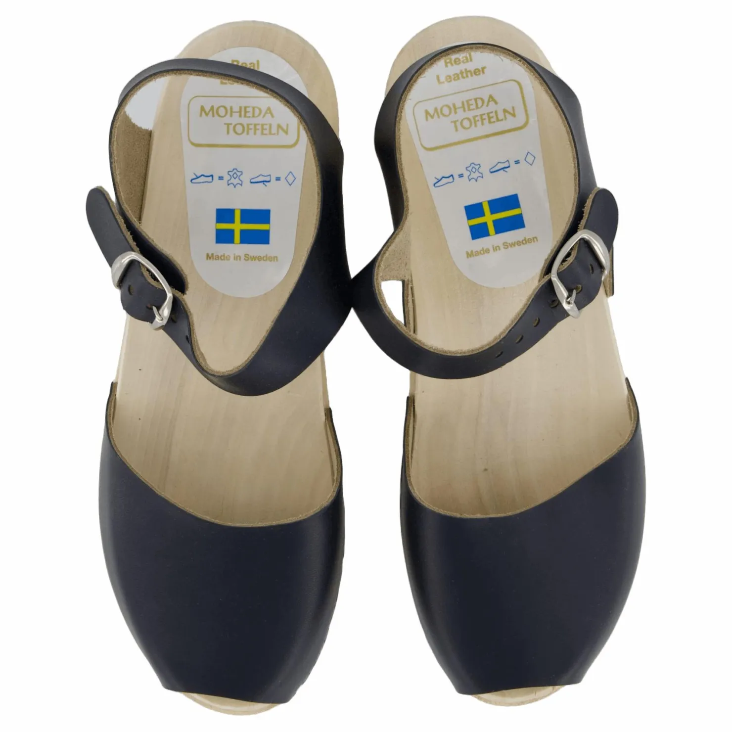 Mohedatoffeln Elsa Blue Beige och Blå Sale