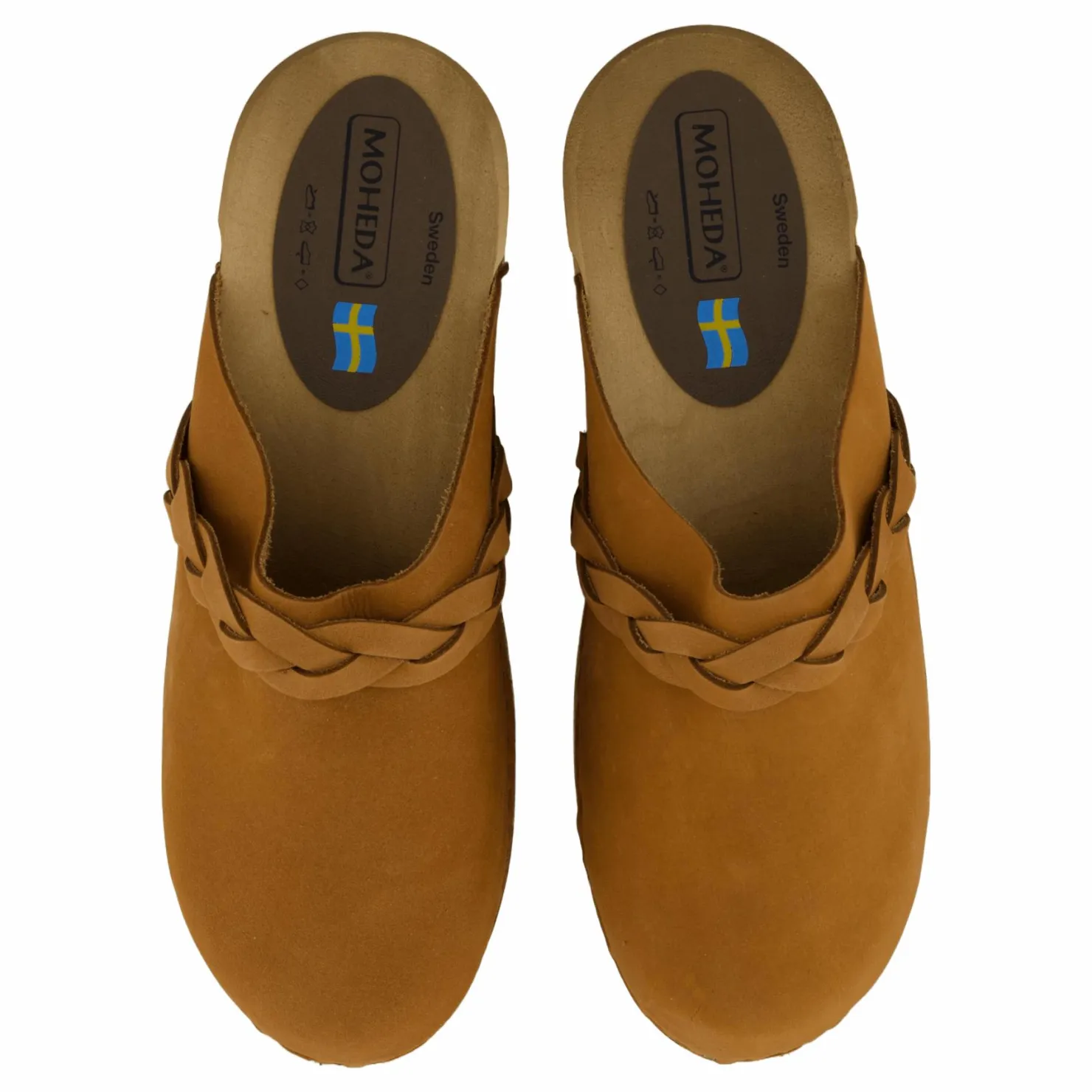 Mohedatoffeln Emmy Nubuck Cognac Brun