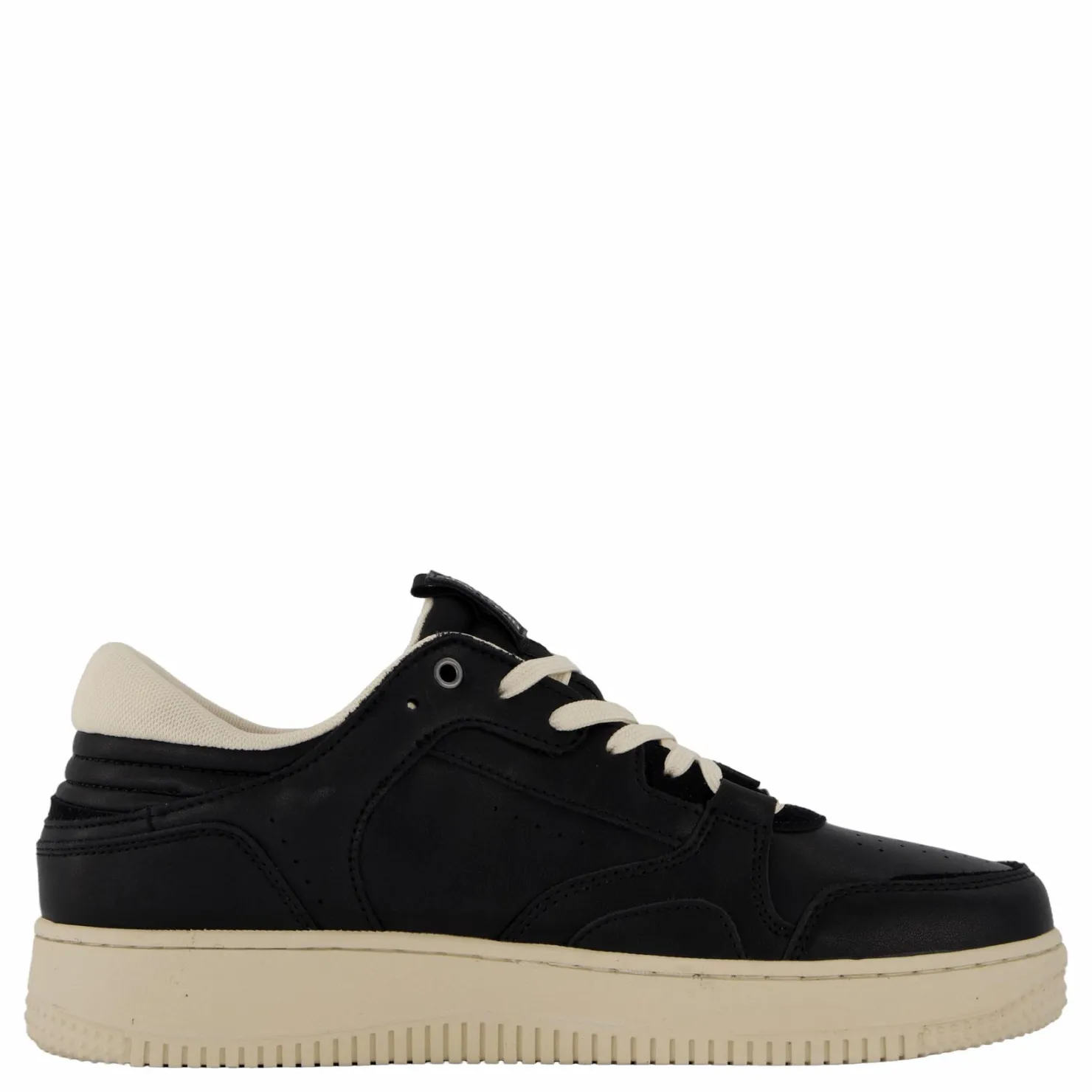Replay Epic Base Man Sneaker Black Off Wht Svart New