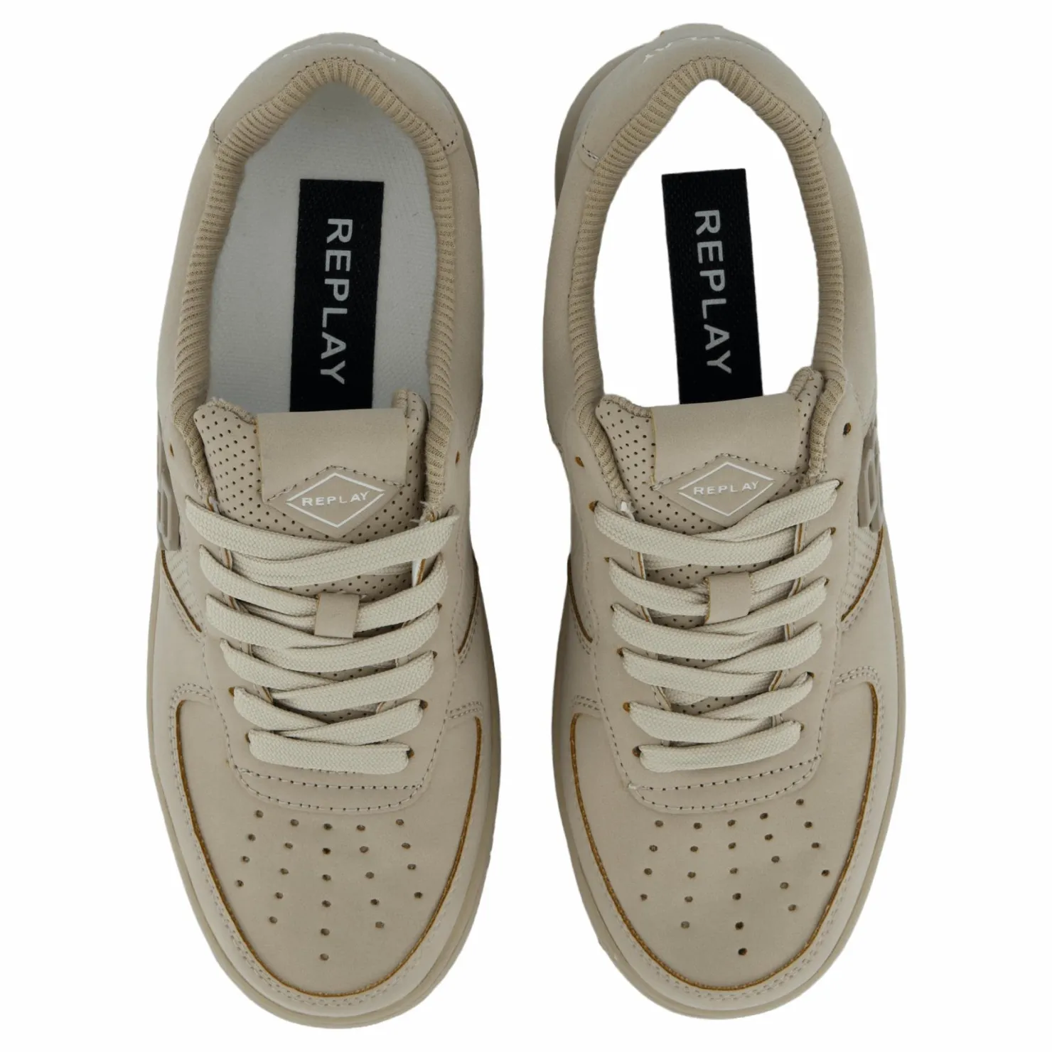 Replay Epic Block Beige New