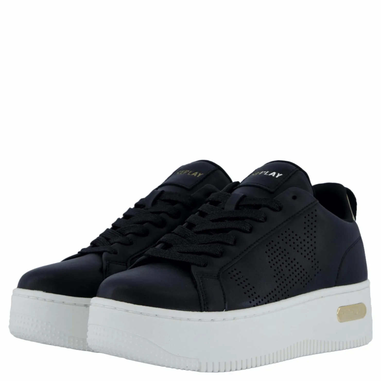 Replay Epic High Perf Sneaker Black Svart