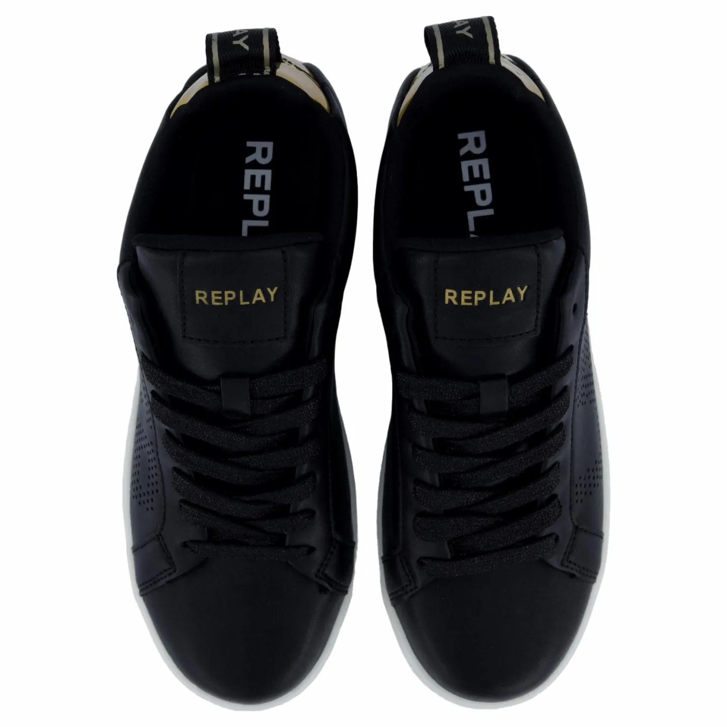 Replay Epic High Perf Sneaker Black Svart