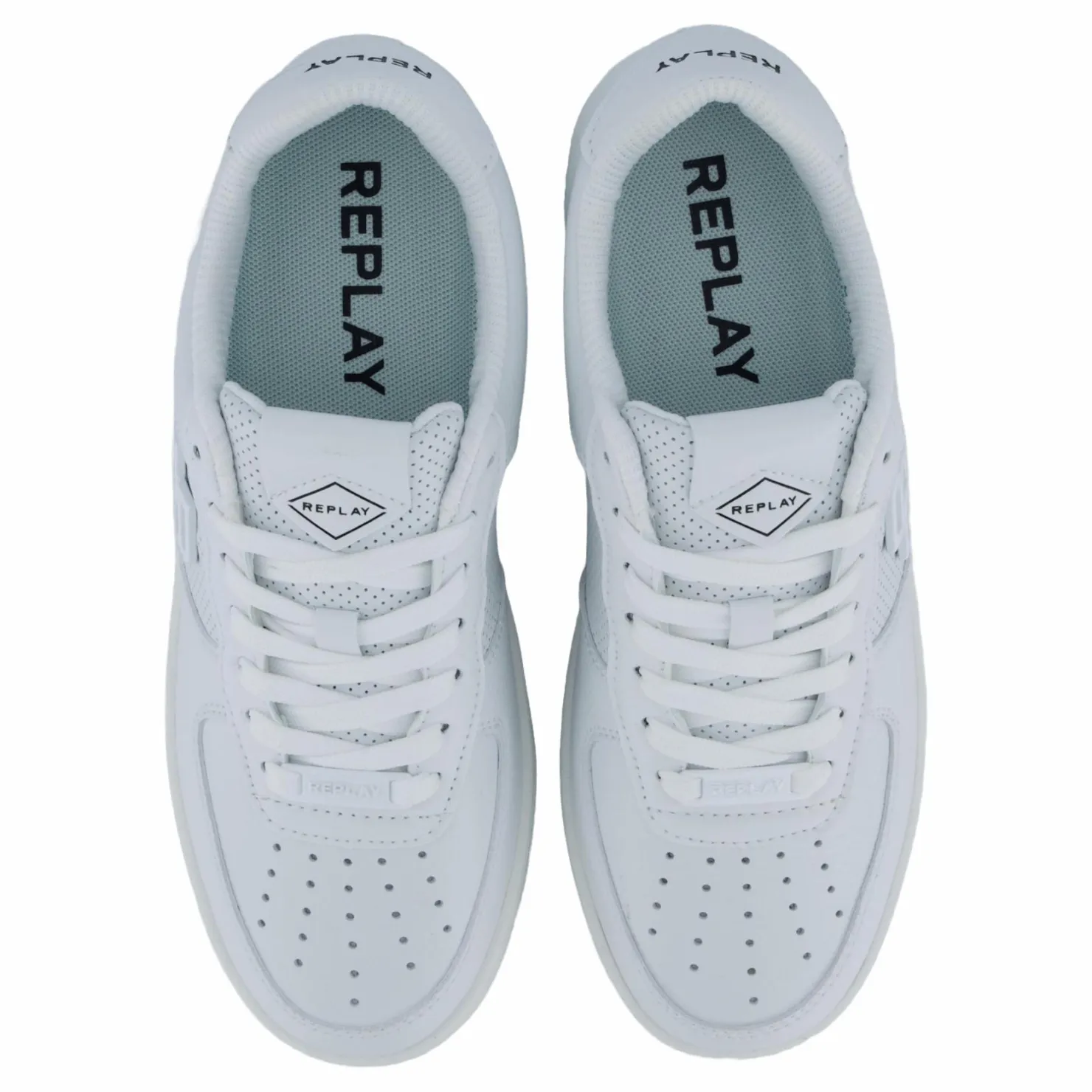 Replay Epic High Rbj Sneaker White Vit Discount