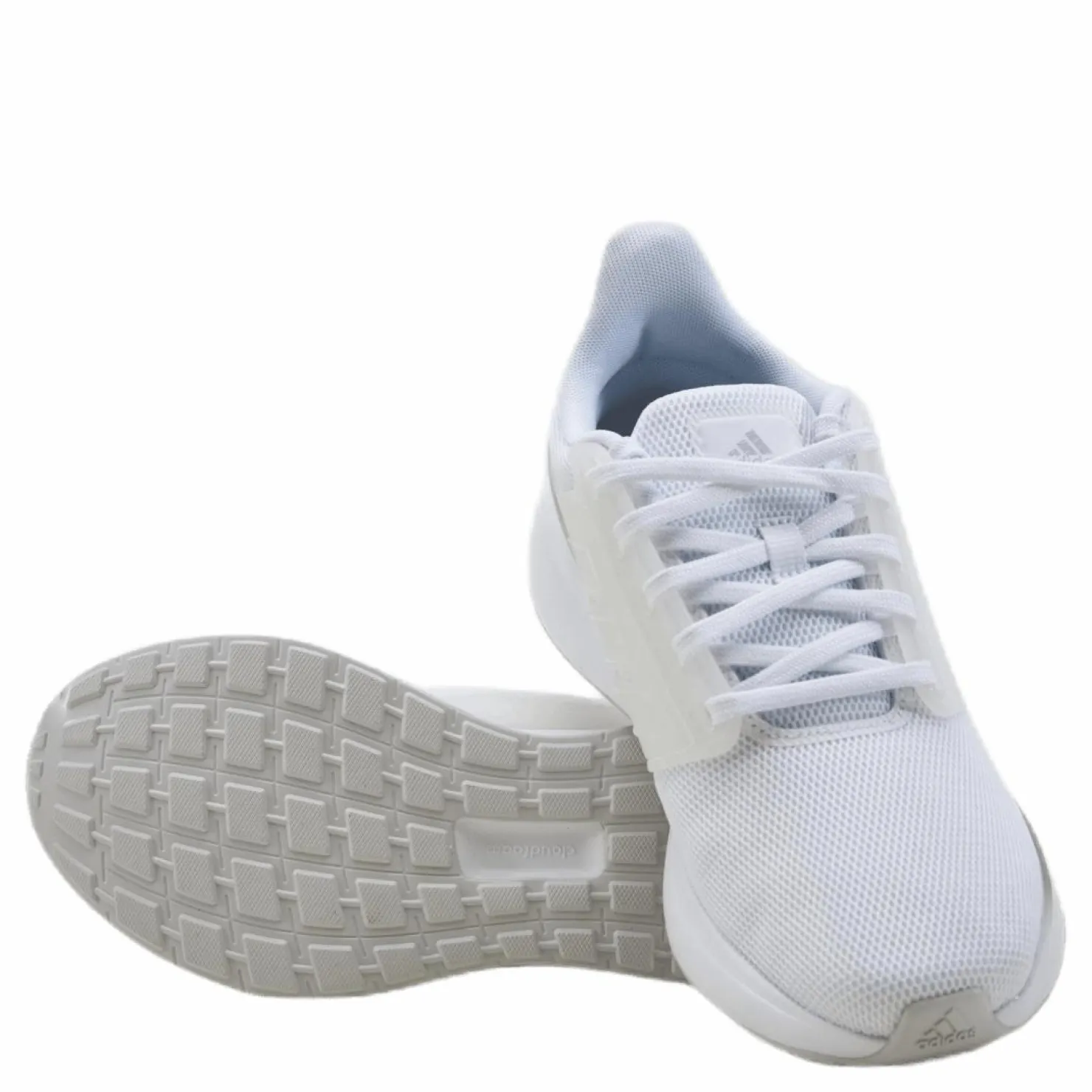 adidas EQ19 Run Shoes Cloud White / Cloud White / Silver Metallic Vit Discount