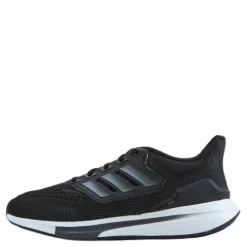 adidas EQ21 Run Shoes Core Black / Iron Metallic / Carbon Svart Online