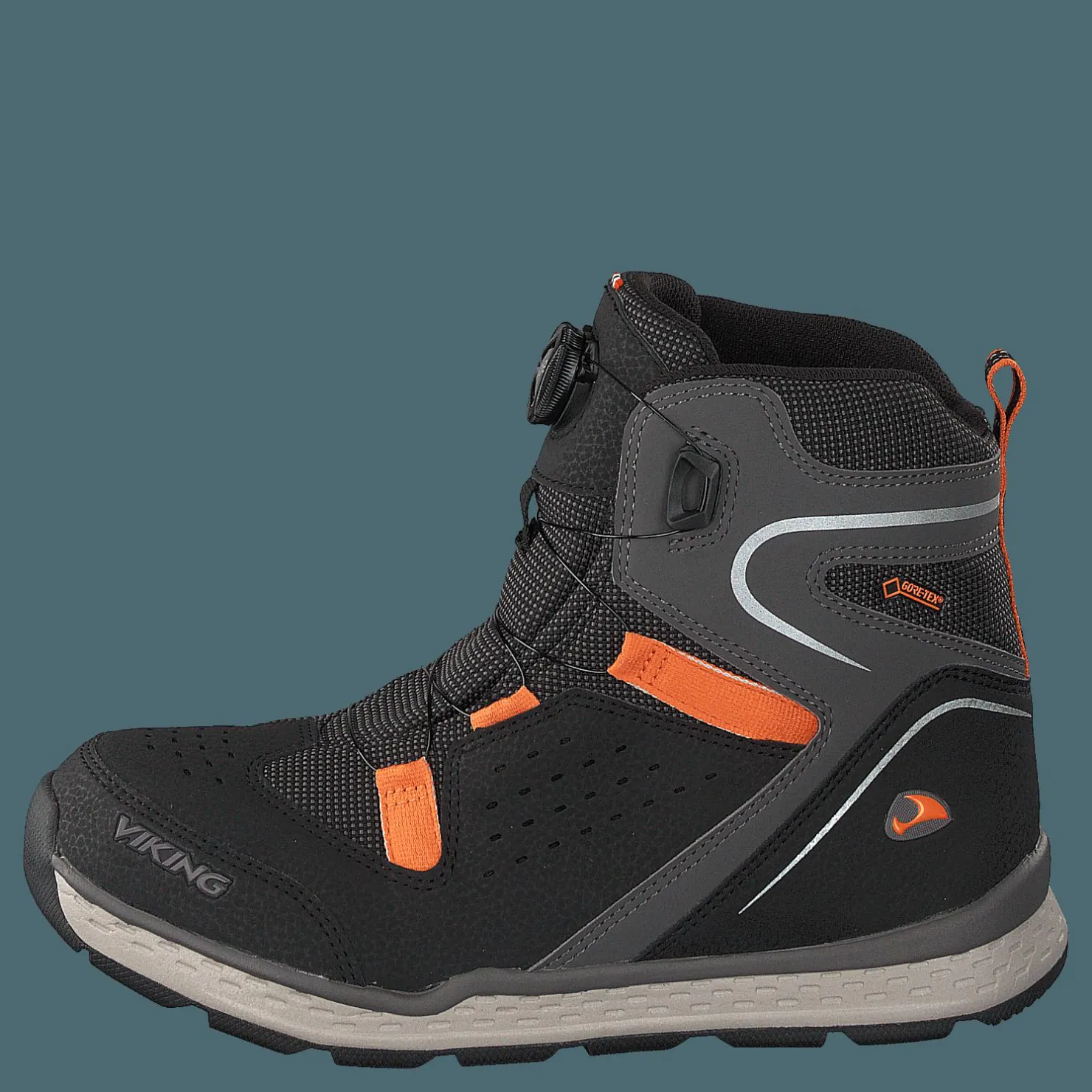 Viking Espo Boa Gtx Black/rust Grå Online