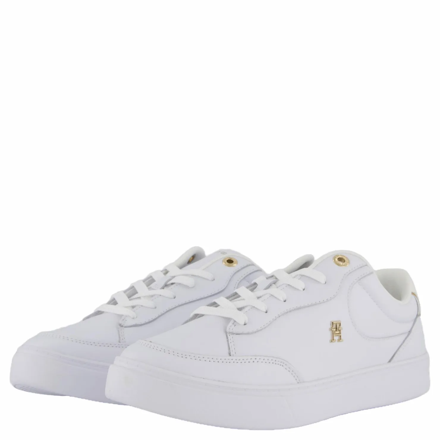Tommy Hilfiger Essential Chic Court Sneaker White Vit Sale
