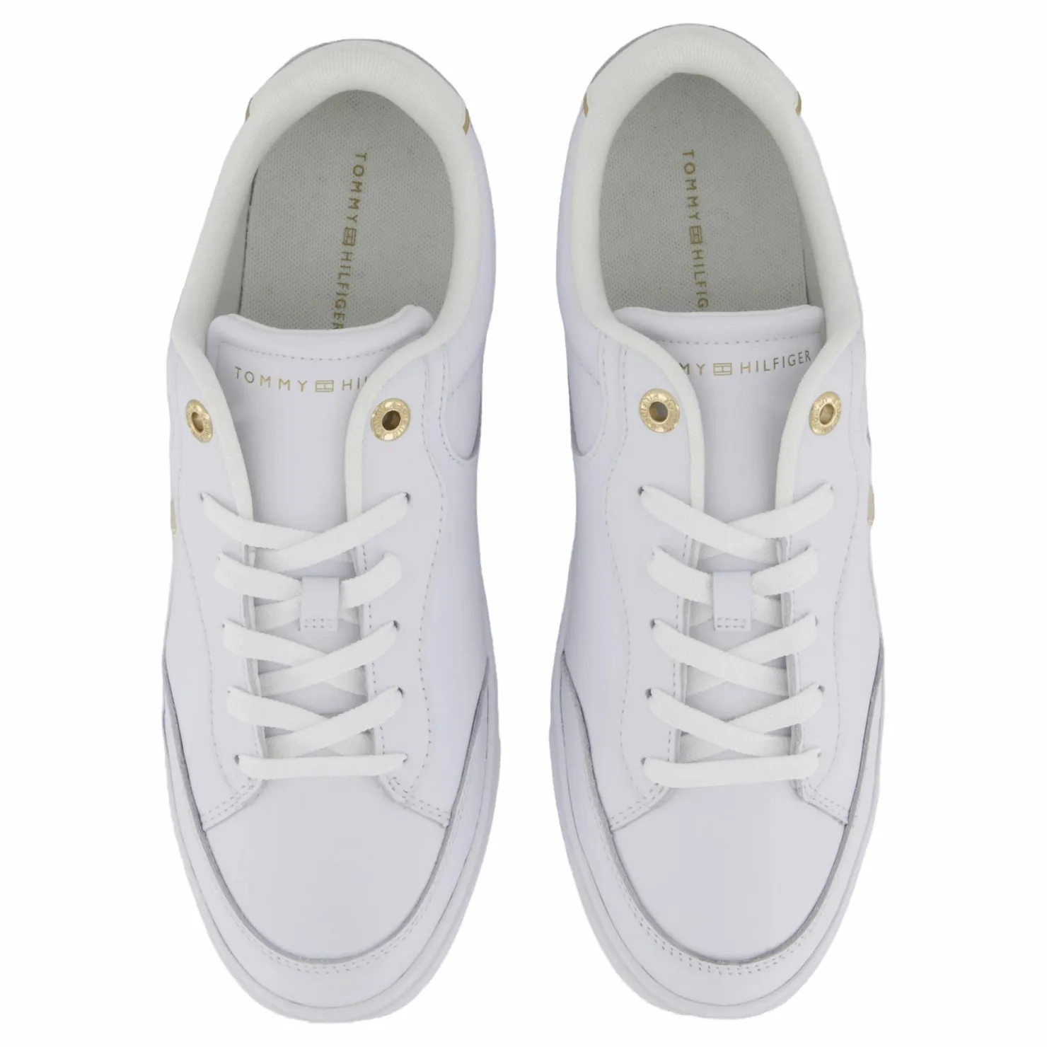 Tommy Hilfiger Essential Chic Court Sneaker White Vit Sale