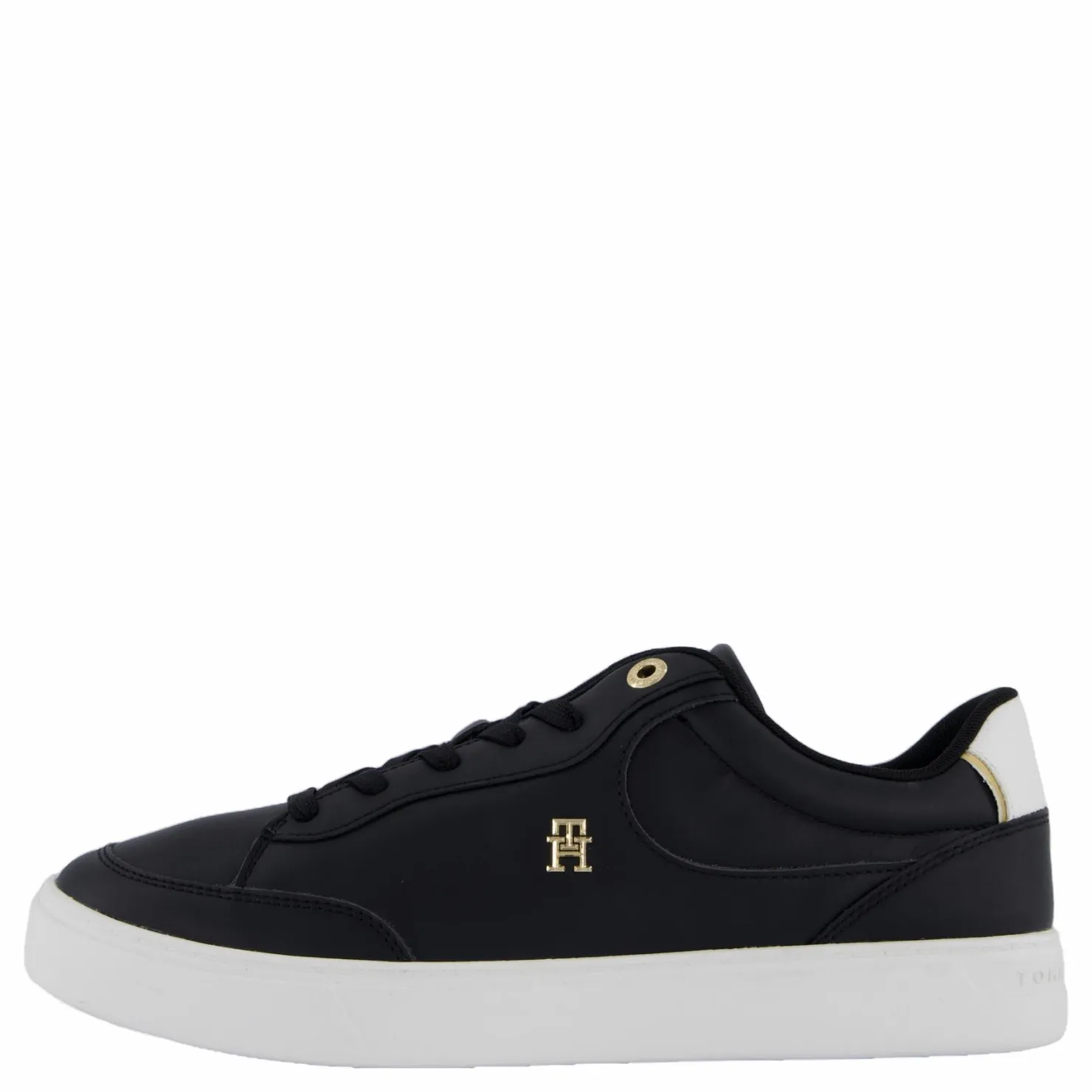Tommy Hilfiger Essential Chic Court Sneaker Black Svart Online