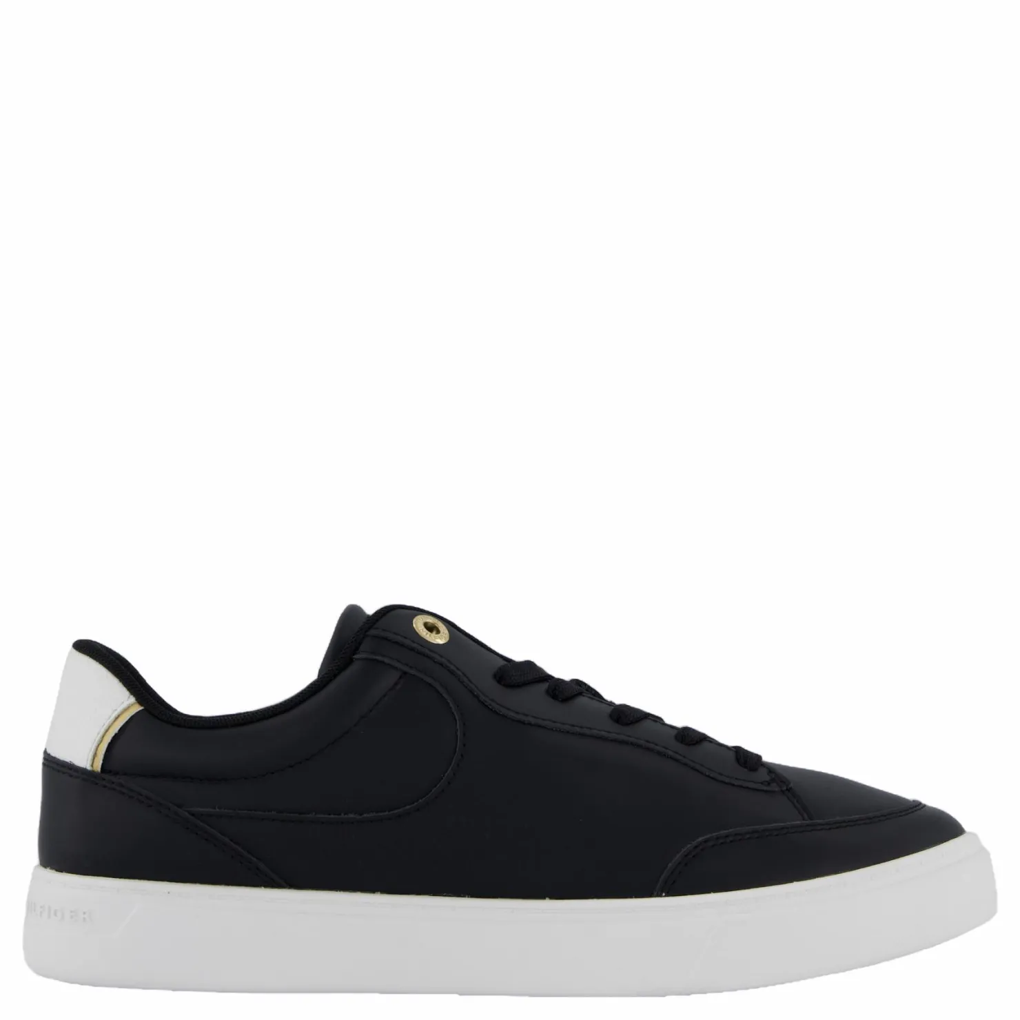 Tommy Hilfiger Essential Chic Court Sneaker Black Svart Online