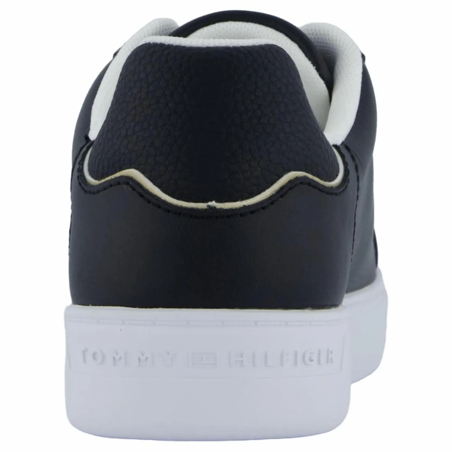 Tommy Hilfiger Essential Court Sneaker Black Svart Sale