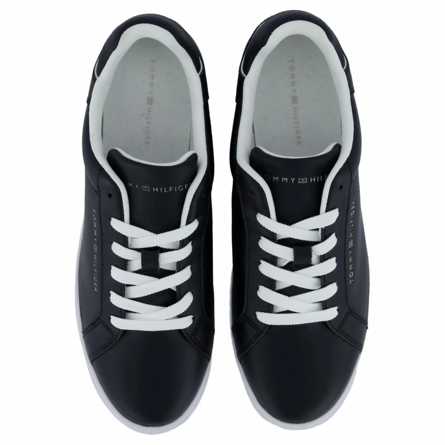 Tommy Hilfiger Essential Court Sneaker Black Svart Sale
