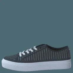 Tommy Hilfiger Essential Stripe Sneaker Desert Sky Blå Clearance