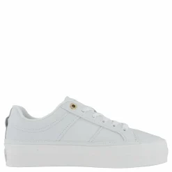 Tommy Hilfiger Essential Vulc Sneaker Monogra Ecru Vit Clearance