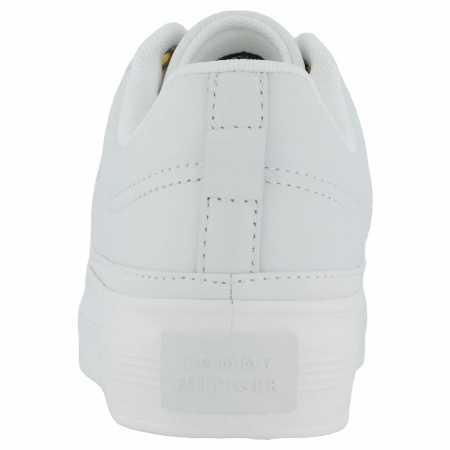 Tommy Hilfiger Essential Vulc Sneaker Monogra Ecru Vit Clearance