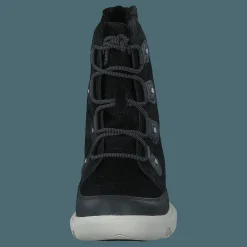 Sorel Explorer Ii Joan Faux Fur Wp Black, Fawn Svart Best