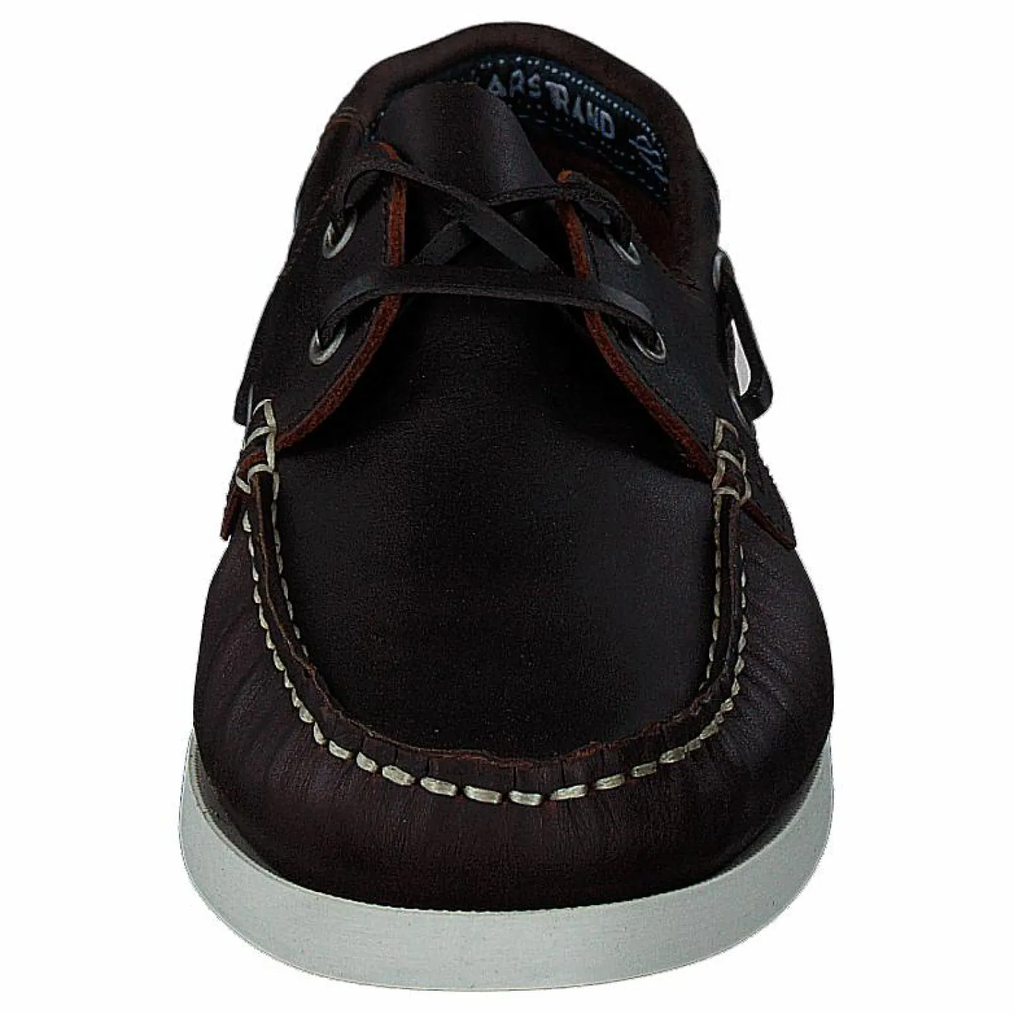 Marstrand 2-eye Lth Dark Brown/crazy Svart Best
