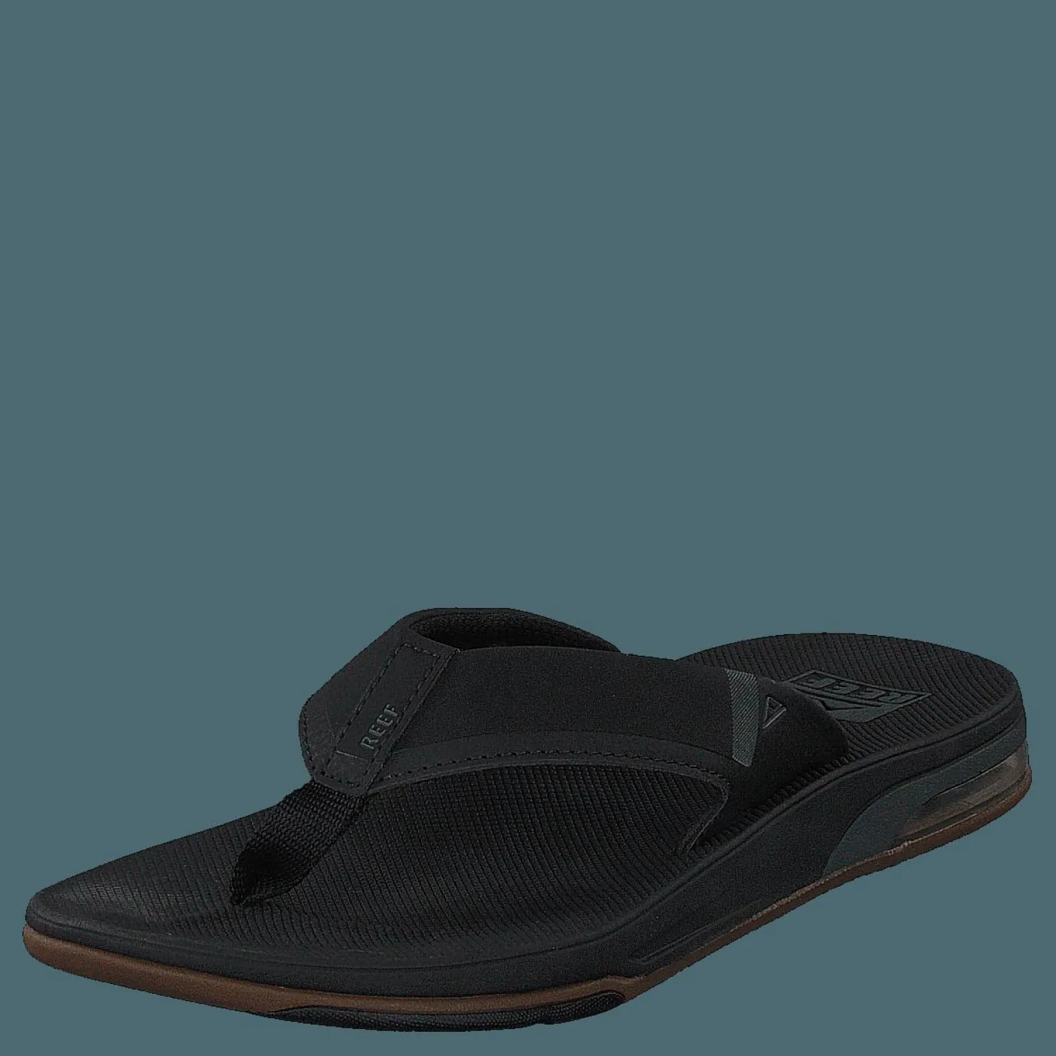 Reef Fanning 2.0 Black Svart Outlet