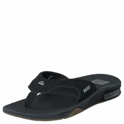 Reef Fanning Black-Silver Silver och Svart Discount