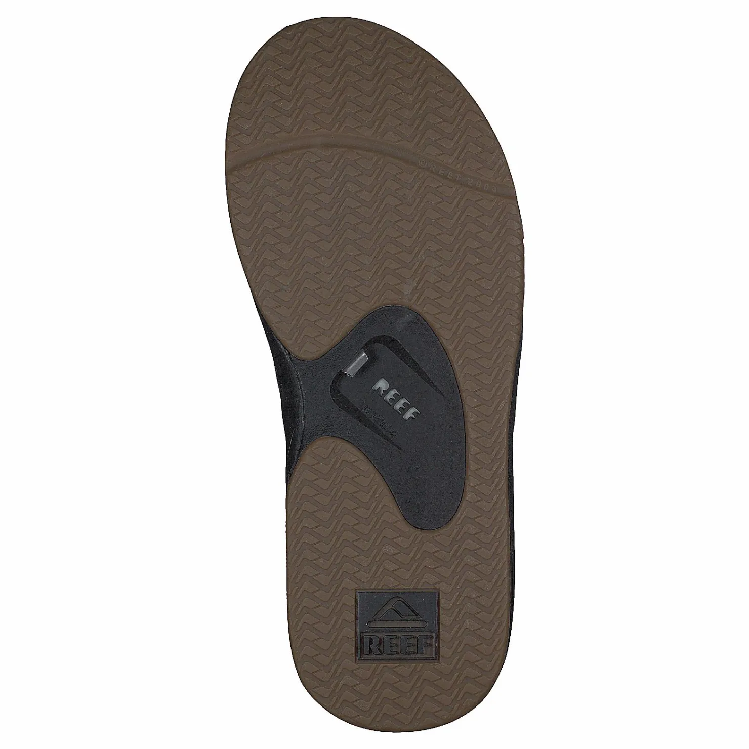 Reef Fanning Black-Silver Silver och Svart Discount