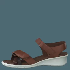 ECCO Felicia Sandal Brandy/coffee/mahogany Brun
