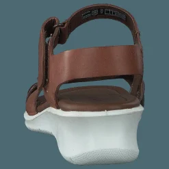ECCO Felicia Sandal Brandy/coffee/mahogany Brun