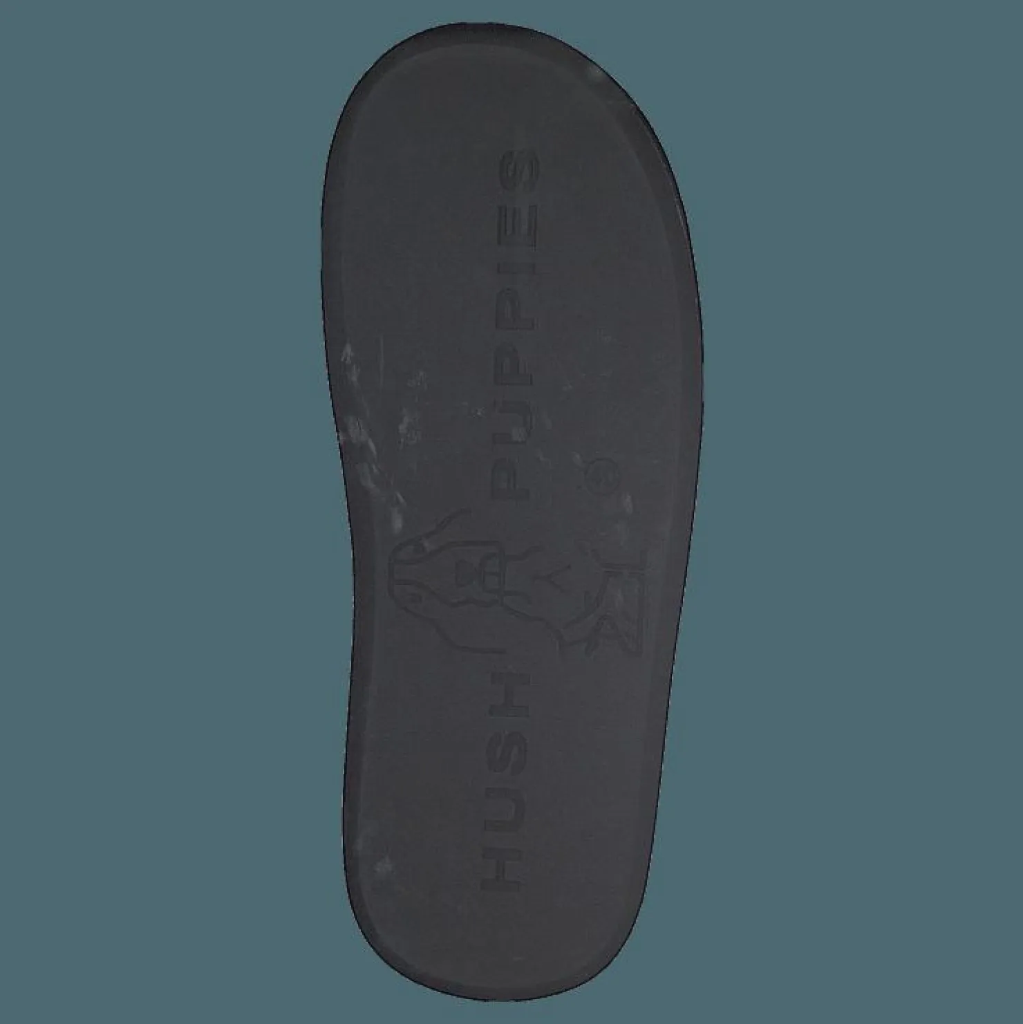 Hush Puppies Felt Slipper BLACK Svart Discount