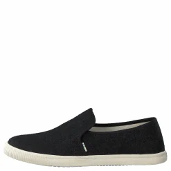 Toms Felt Wm Clmt Slipon Black Svart Discount