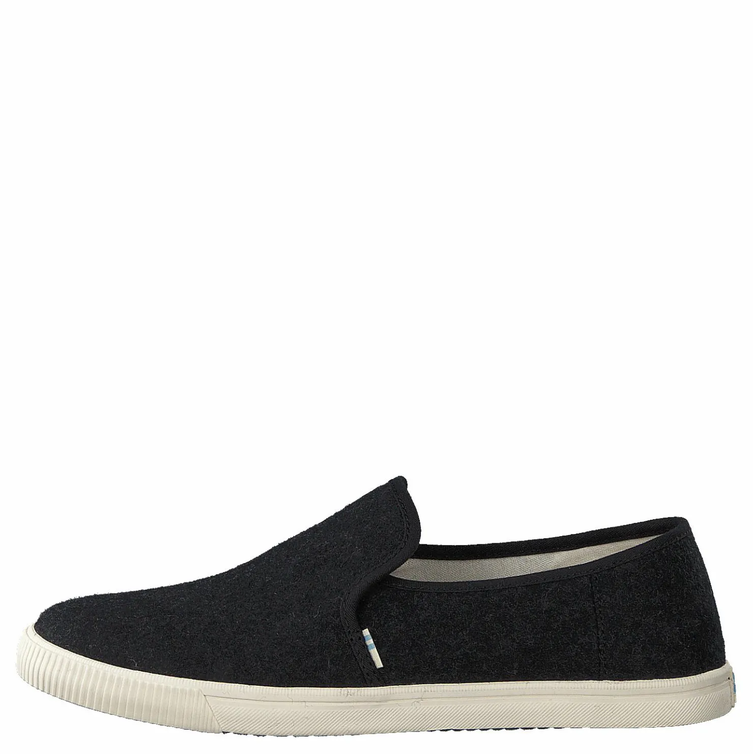 Toms Felt Wm Clmt Slipon Black Svart Discount