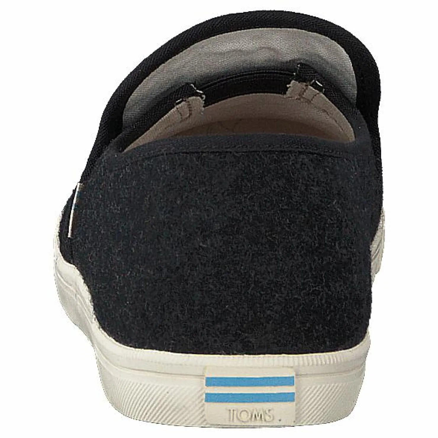 Toms Felt Wm Clmt Slipon Black Svart Discount