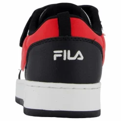 Fila Rega Nf Velcro Kids Black- Red Flerfärgad New