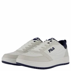 Fila Rega White- Navy Vit Discount