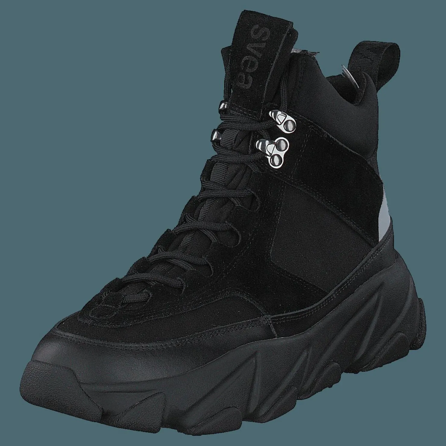 Svea Fire Sneaker Boots Black Svart Discount