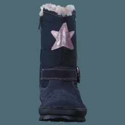 Superfit Flavia Gore-tex Ocean/pink Svart Discount