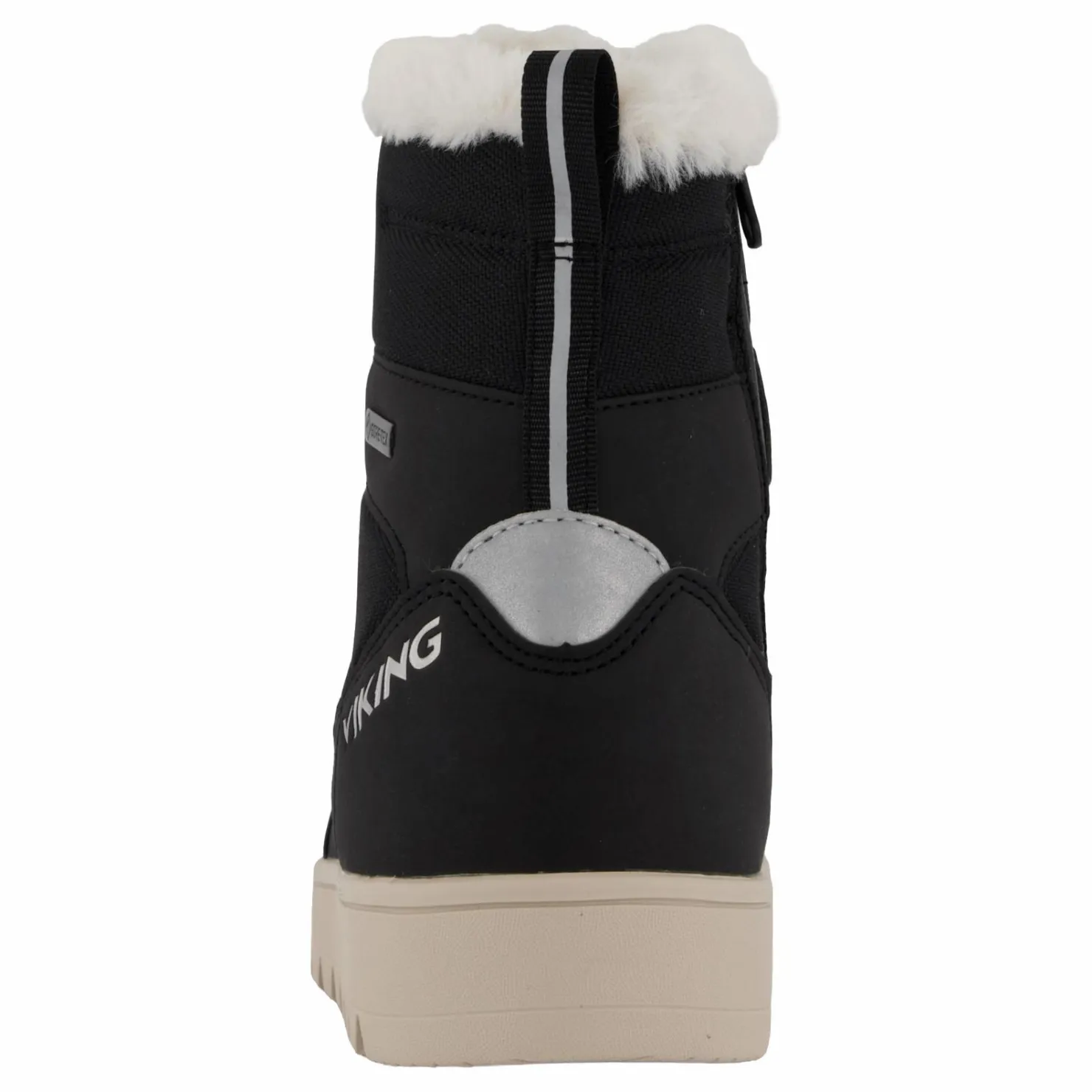 Viking Fleek Warm Gtx Zip Black Svart Sale