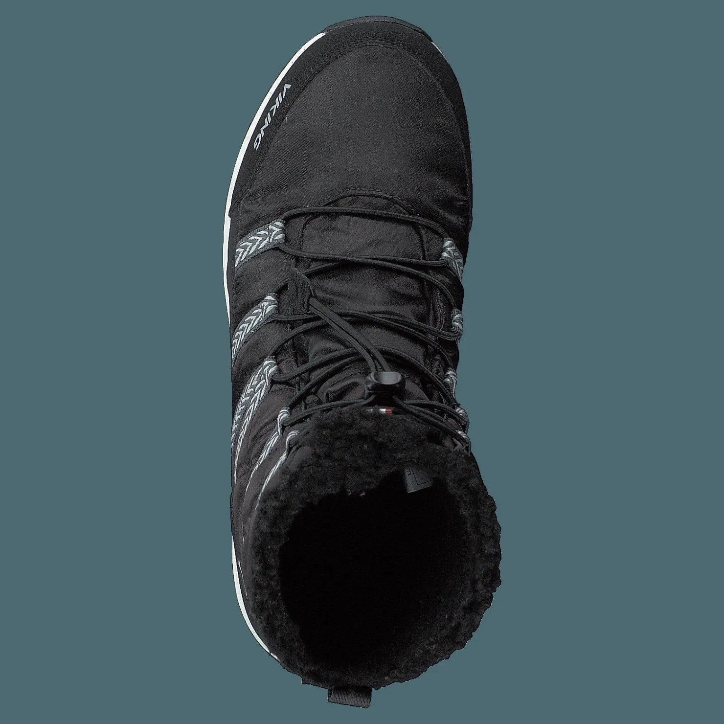 Viking Flinga Jr Gtx Black/white Svart Outlet