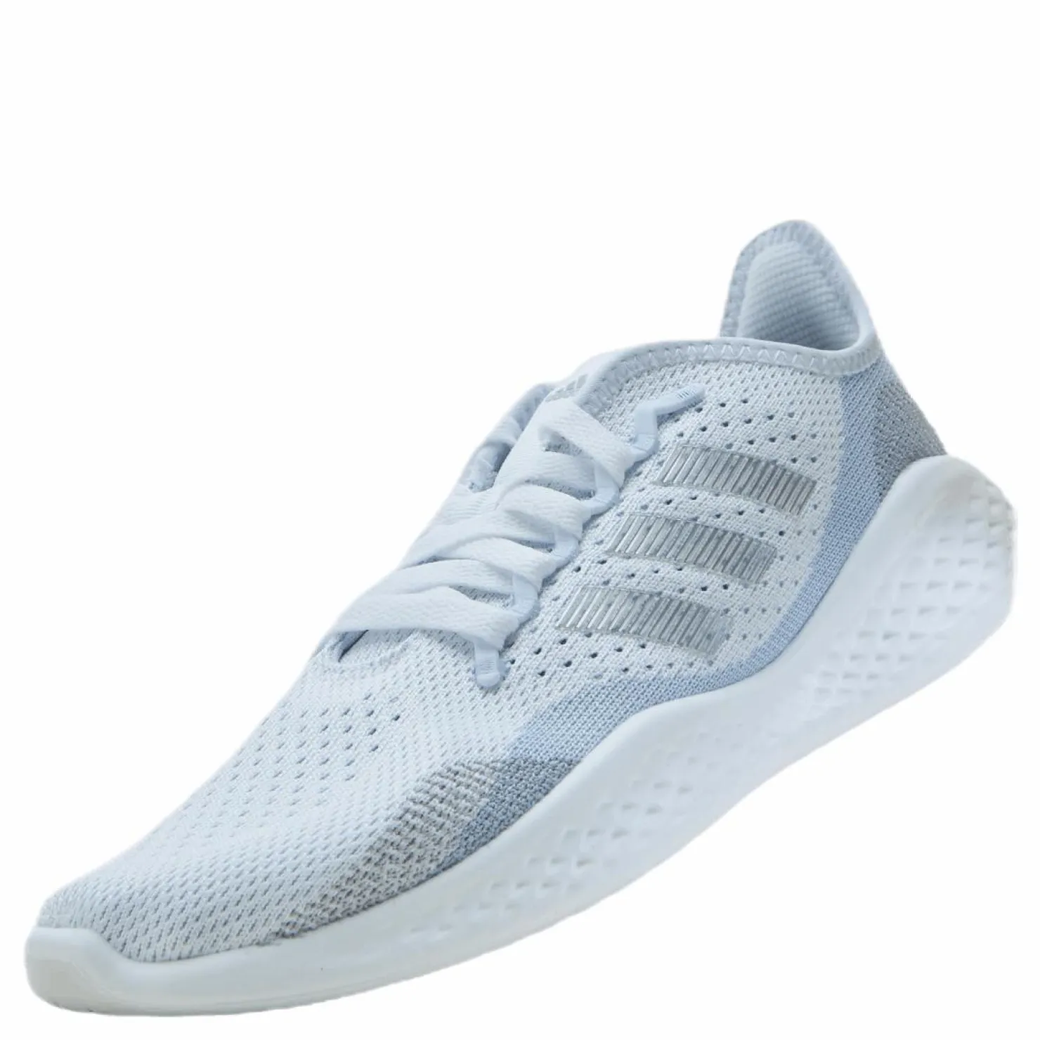 adidas Fluidflow 2.0 Shoes Cloud White / Silver Metallic / Halo Blue Vit Best