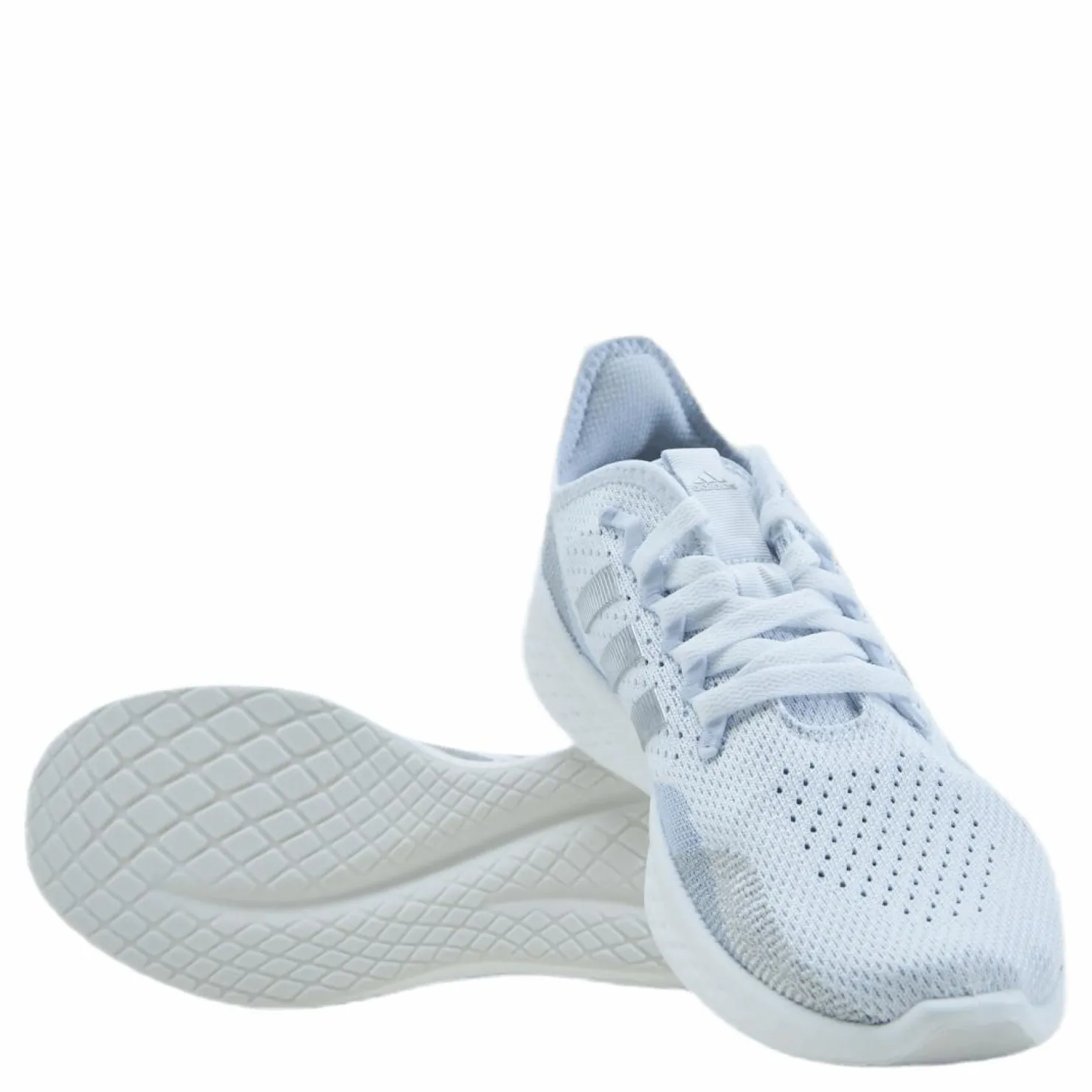 adidas Fluidflow 2.0 Shoes Cloud White / Silver Metallic / Halo Blue Vit Best