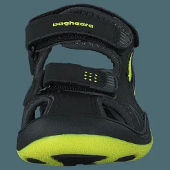 Bagheera Flux Black/lime Svart