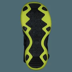 Bagheera Flux Black/lime Svart