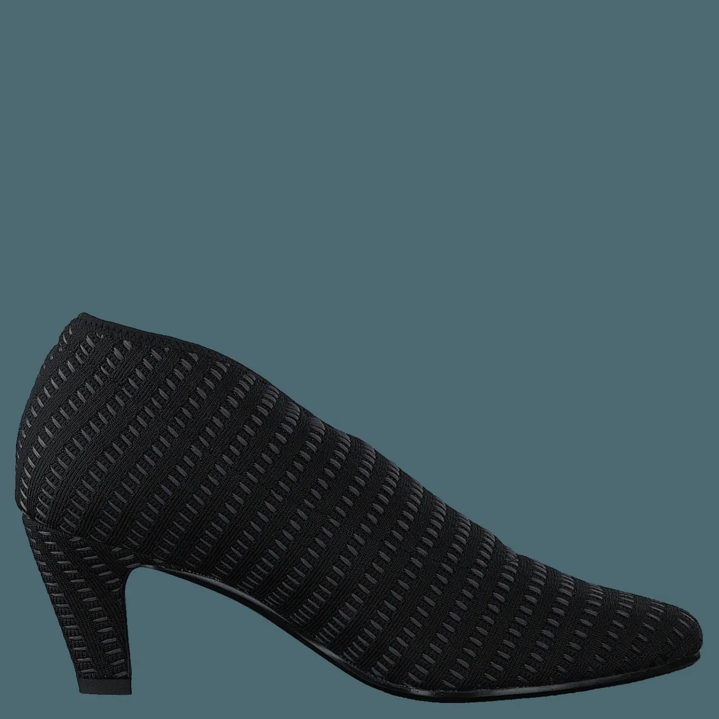 United Nude Fold Lite Mid Charcoal Interknit Svart
