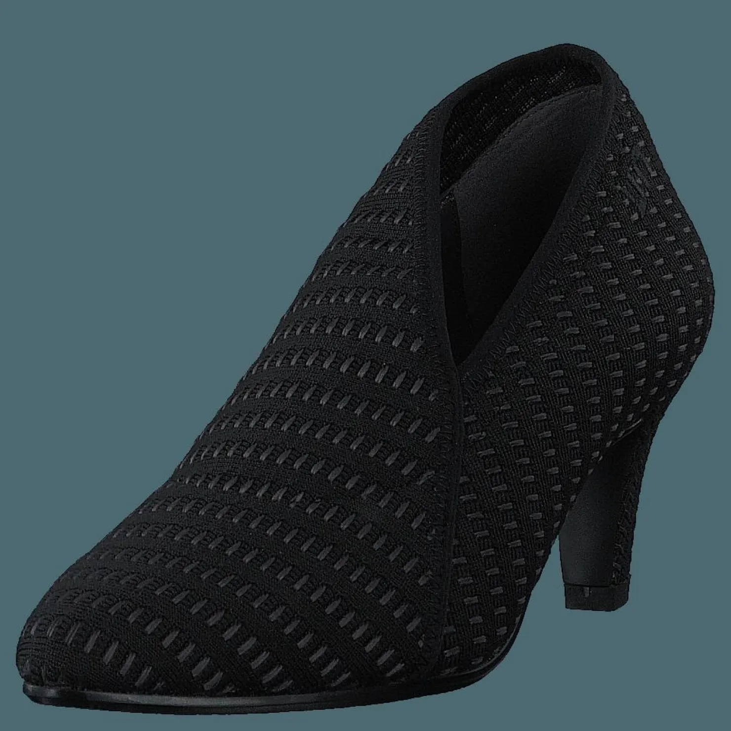 United Nude Fold Lite Mid Charcoal Interknit Svart