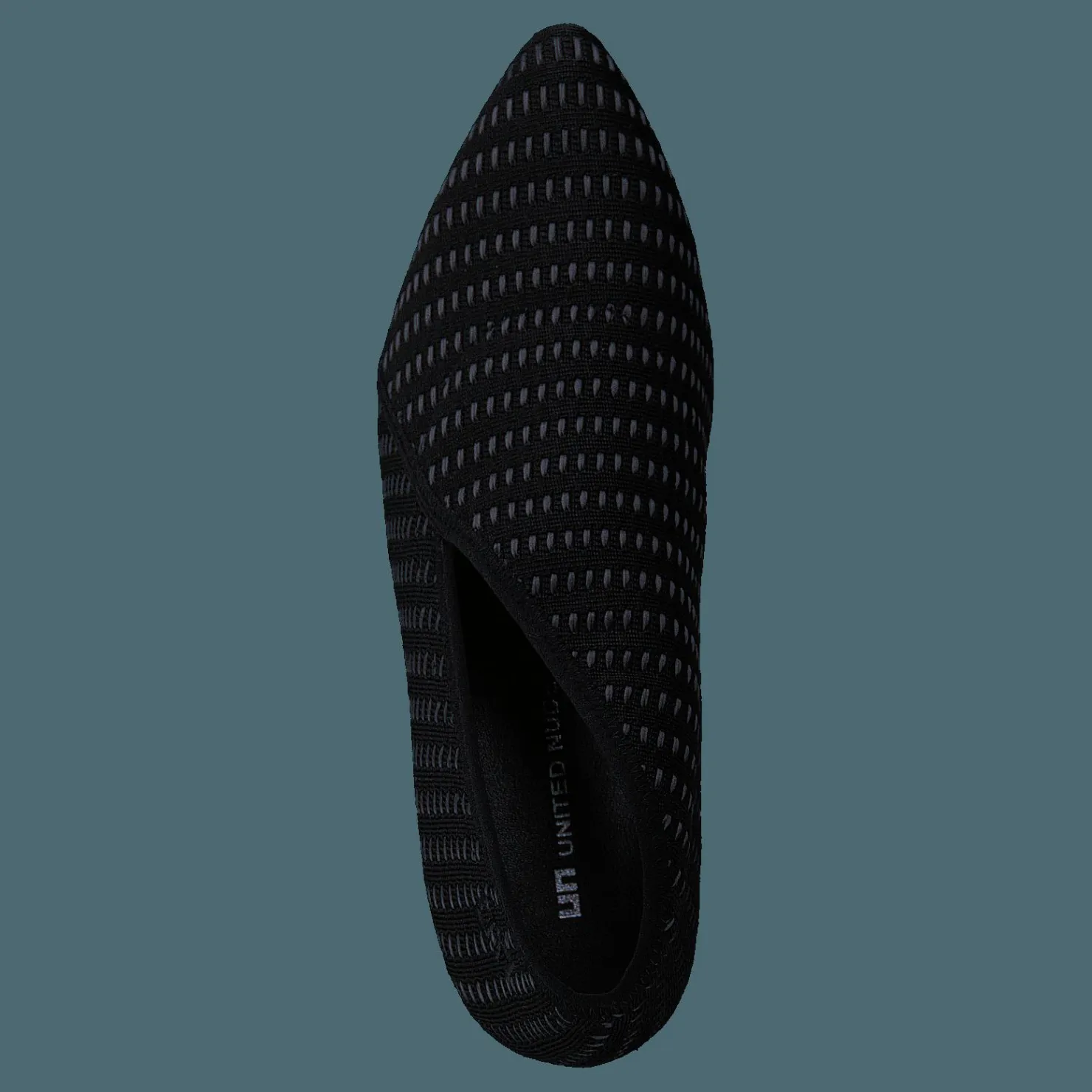 United Nude Fold Lite Mid Charcoal Interknit Svart