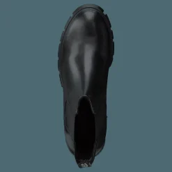 Steve Madden Forza Black Leather Svart Clearance